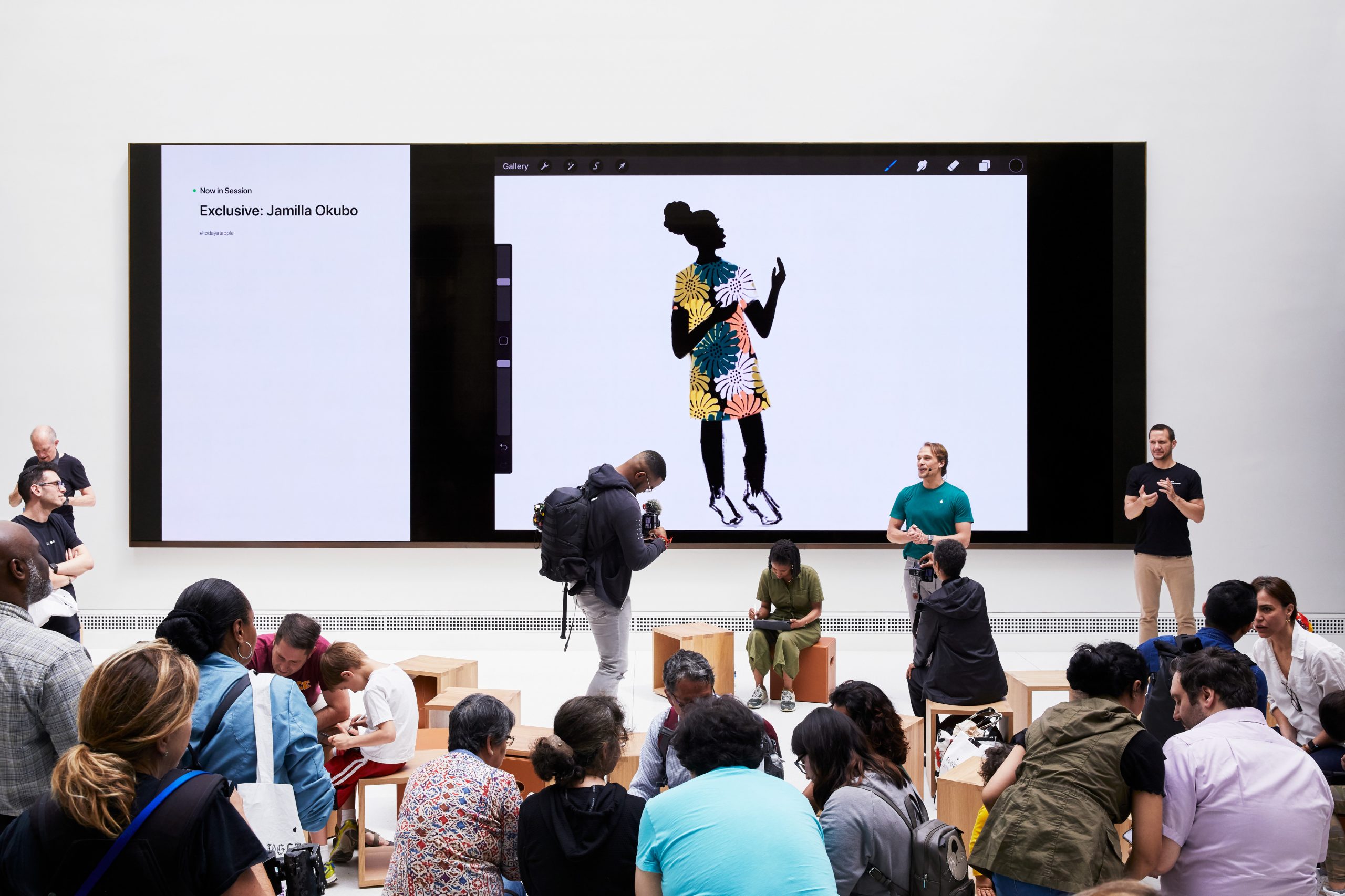 Today At Apple, Apple Carnegie Library, Washington D.C. <br>
Photograph courtesy of Apple 